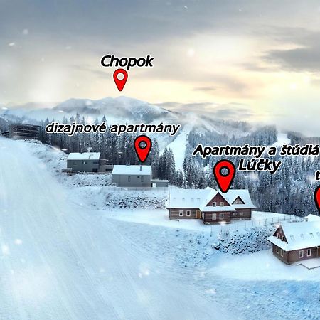 Apartmany A Studia Lucky, Ski-In Ski-Out ,Chopok Jasna, Demaenovska Dolina エクステリア 写真