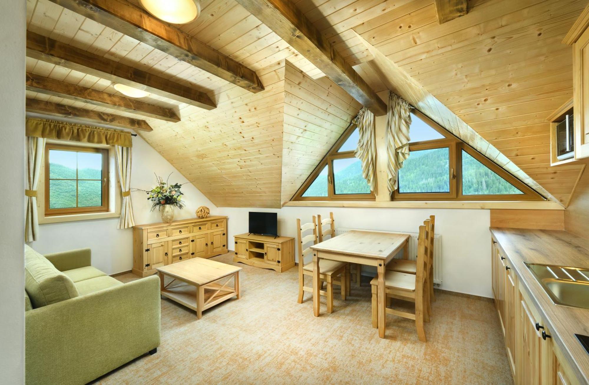 Apartmany A Studia Lucky, Ski-In Ski-Out ,Chopok Jasna, Demaenovska Dolina エクステリア 写真