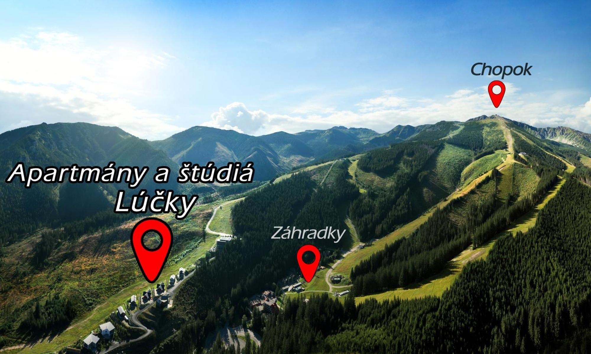 Apartmany A Studia Lucky, Ski-In Ski-Out ,Chopok Jasna, Demaenovska Dolina エクステリア 写真